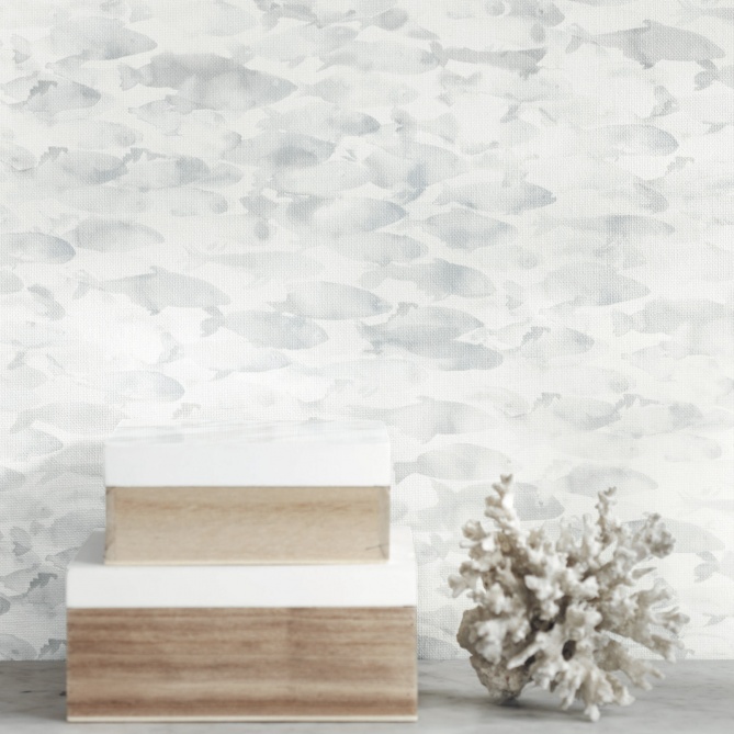 Papel Pintado Banco de peces - BONCÉ  | MURAKE - 6706-09