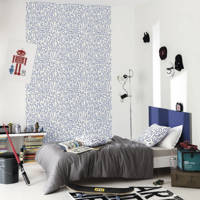 Papel Pintado Siluetas - LARRÉ  | MURAKE - 6707-66