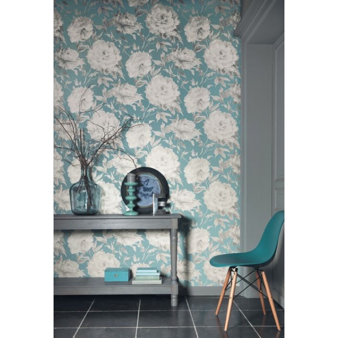 Papel Pintado Flores grandes - MESINA 02 | MURAKE - 6710-17