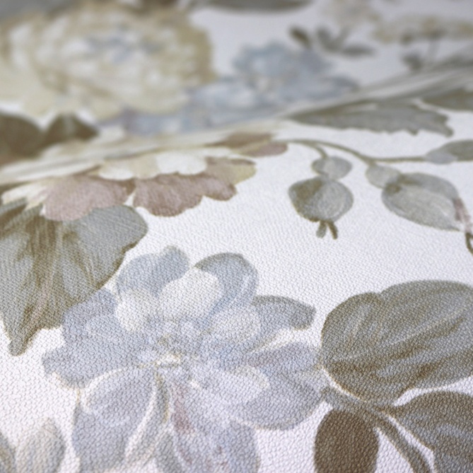 Papel Pintado Flores acuarela - TEORA 01 | MURAKE - 87771