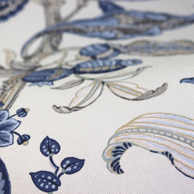 Papel Pintado Bordado jacobino - VERNOLE 03 | MURAKE - 877813