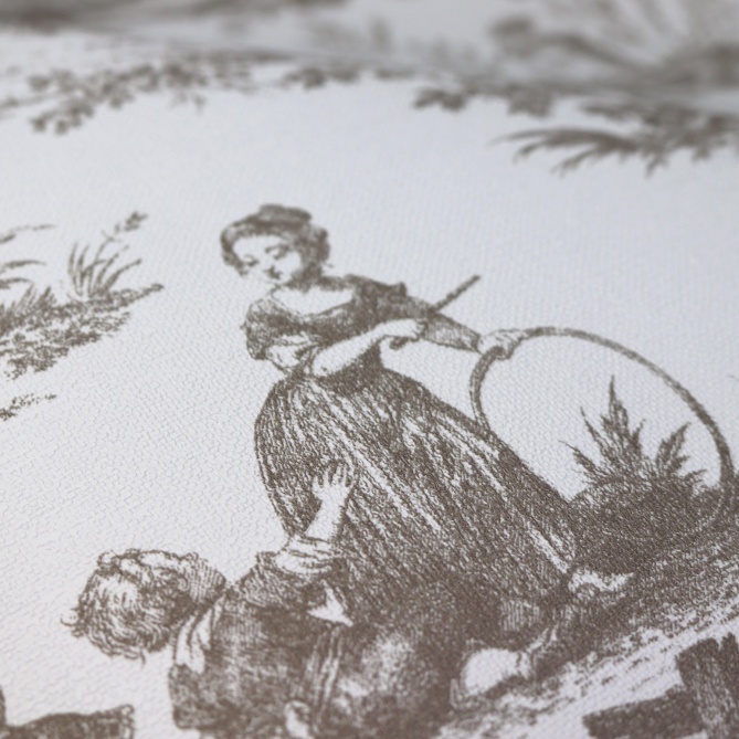 Papel Pintado Toile de Jouy - RENNES 01 | MURAKE - 877821