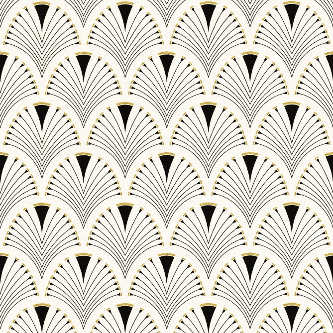 Papel Pintado Abanicos - GUARO 01 | MURAKE - 221301