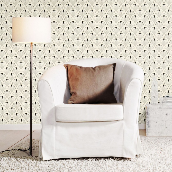 Papel Pintado Abanicos - GUARO 01 | MURAKE - 221301