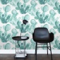 Papel Pintado Hojas de cactus - KAKTUS 01 | MURAKE - 11606