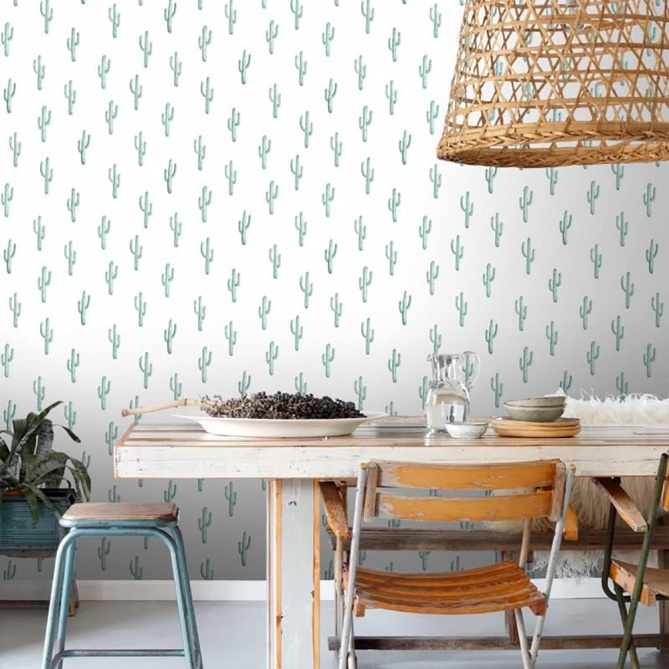 Papel Pintado Cactus - ESKE 01 | MURAKE - 11601