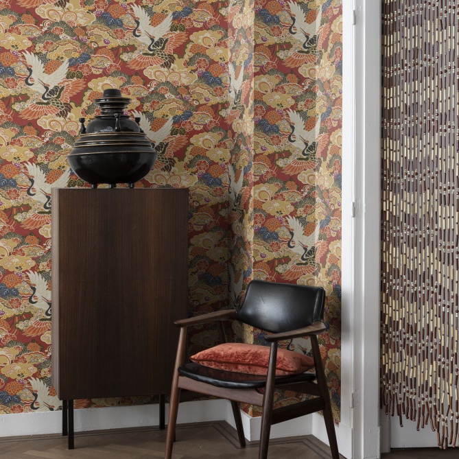 Papel Pintado Grullas - KITAMI 01 | MURAKE - 992021