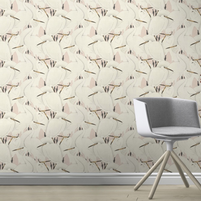 Papel Pintado Garzas - NAGATO 01 | MURAKE - 992041