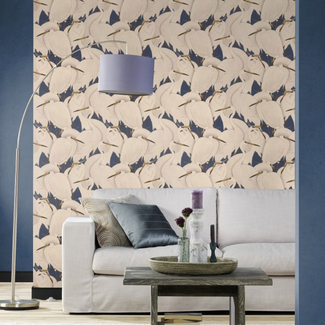 Papel Pintado Garzas - NAGATO 03 | MURAKE - 992043