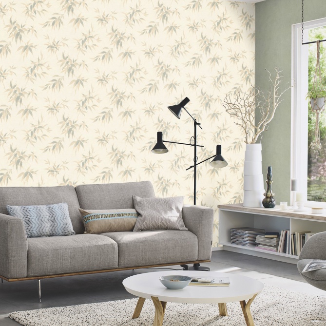 Papel Pintado Hojas de bambú - IWAMI 01 | MURAKE - 992051