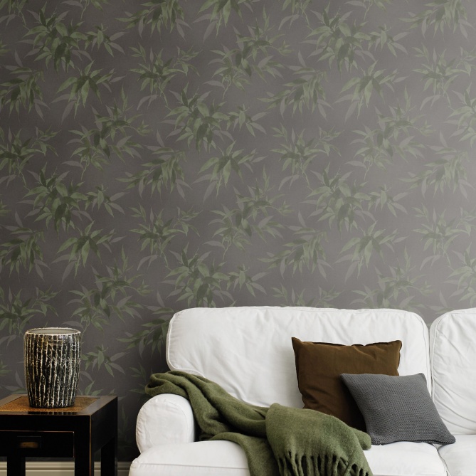 Papel Pintado Hojas de bambú - IWAMI 04 | MURAKE - 992054