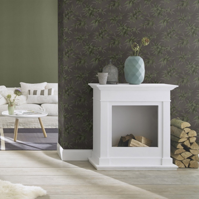 Papel Pintado Hojas de bambú - IWAMI 04 | MURAKE - 992054