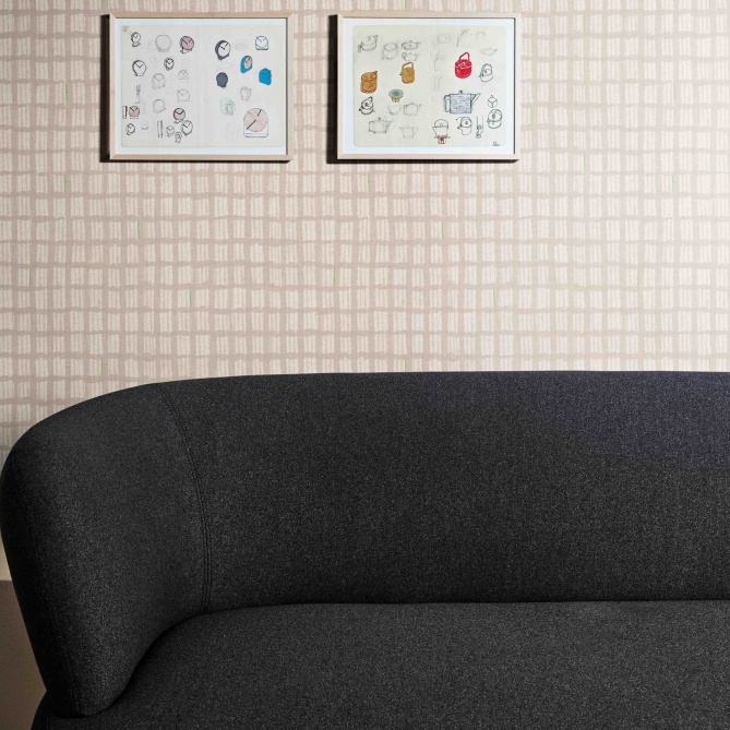 Papel Pintado Cuadros desiguales - KOCAELI 01 | MURAKE - 44793