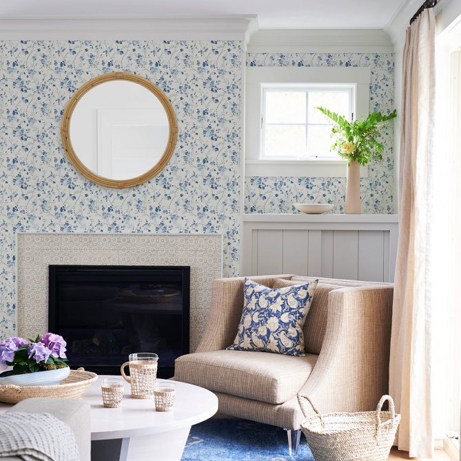 Papel Pintado Floral - AMBOISE 01 | MURAKE - 44841