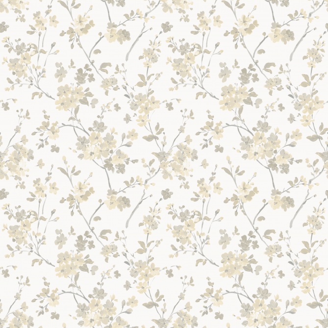 Papel Pintado Floral - AMBOISE 02 | MURAKE - 44842