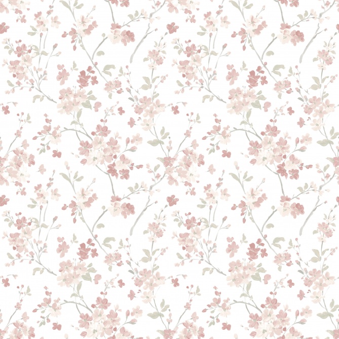 Papel Pintado Floral - AMBOISE 03 | MURAKE - 44843