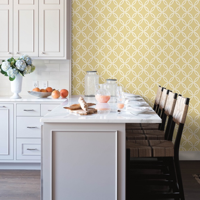 Papel Pintado Anillos entrelazados - VOREY 04 | MURAKE - 44854