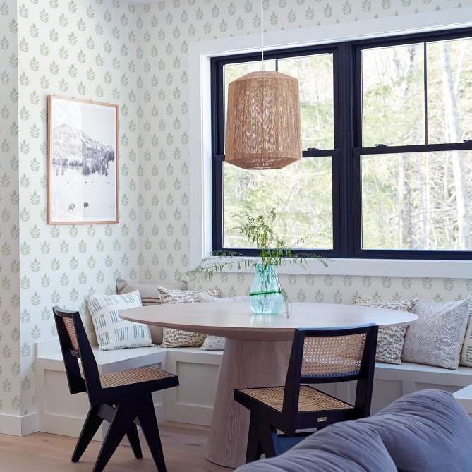 Papel Pintado Bloque hojas - GOAVE 03 | MURAKE - 44883