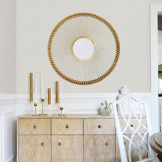 Papel Pintado Tela de cesta - GALETS 03 | MURAKE - 44913