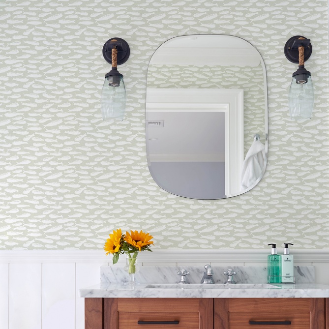 Papel Pintado Cardumen de sardinas - MILOT 05 | MURAKE - 44945