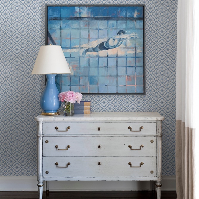 Papel Pintado Geométrico acolchado - CARICE 02 | MURAKE - 44962