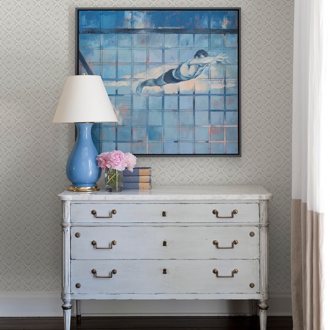 Papel Pintado Geométrico acolchado - CARICE 01 | MURAKE - 44961