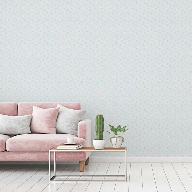 Papel Pintado Flores pequeñas - BELVAL 01 | MURAKE - 878466