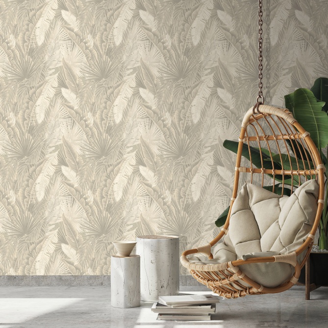 Papel Pintado Plantas tropicales - POROMPAT 02 | MURAKE - 44982