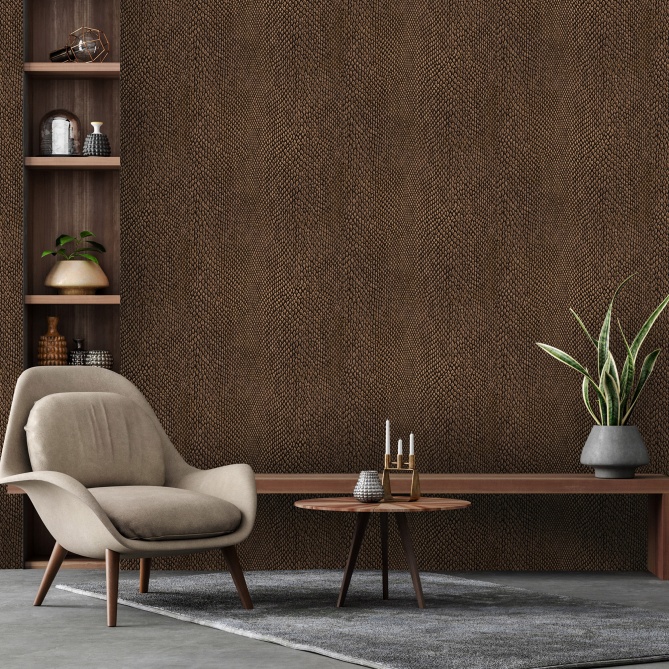 Papel Pintado Piel de serpiente - AJMER 03 | MURAKE - 45033