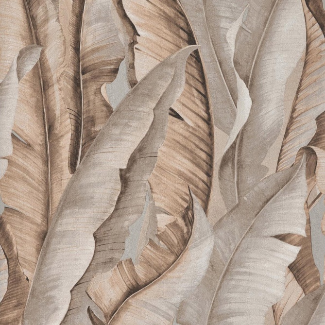 Papel Pintado Hoja platanero - MANDAWA 04 | MURAKE - 45044