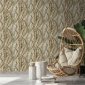 Papel Pintado Hoja platanero - MANDAWA 04 | MURAKE - 45044