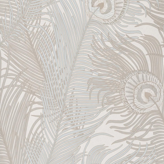 Papel Pintado Plumas pavo real - SARWAR 01 | MURAKE - 45046