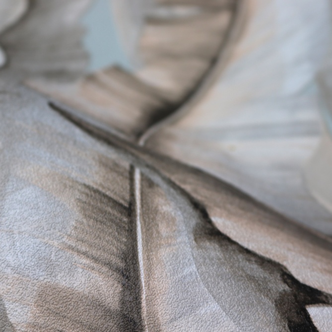 Papel Pintado Hoja platanero - MANDAWA 04 | MURAKE - 45044