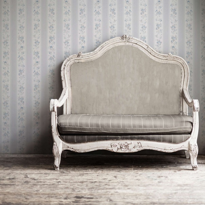 Papel Pintado Rayas románticas - CHAVELOT 03 | MURAKE - 878478