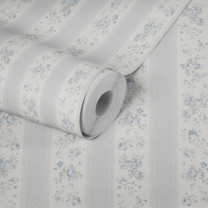 Papel Pintado Rayas románticas - CHAVELOT 03 | MURAKE - 878478
