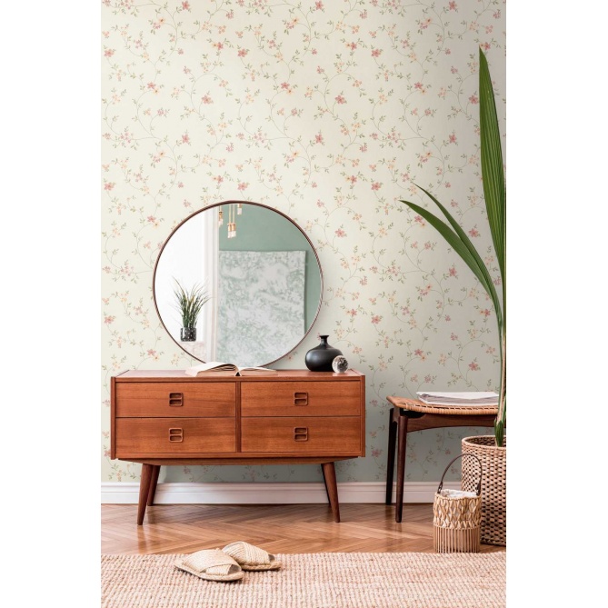 Papel Pintado Flores casa de campo - BAZIEN 01 | MURAKE - 878486