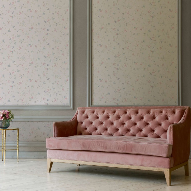 Papel Pintado Flores casa de campo - BAZIEN 03 | MURAKE - 878488