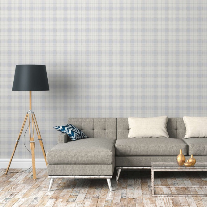 Papel Pintado Cuadros tartán - VOSGOS 02 | MURAKE - 878492