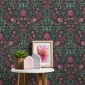 Papel Pintado Floral - CHATAS 01 | MURAKE - 878506