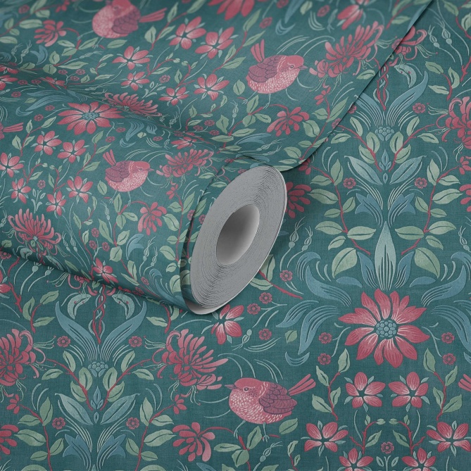 Papel Pintado Floral - CHATAS 04 | MURAKE - 878509