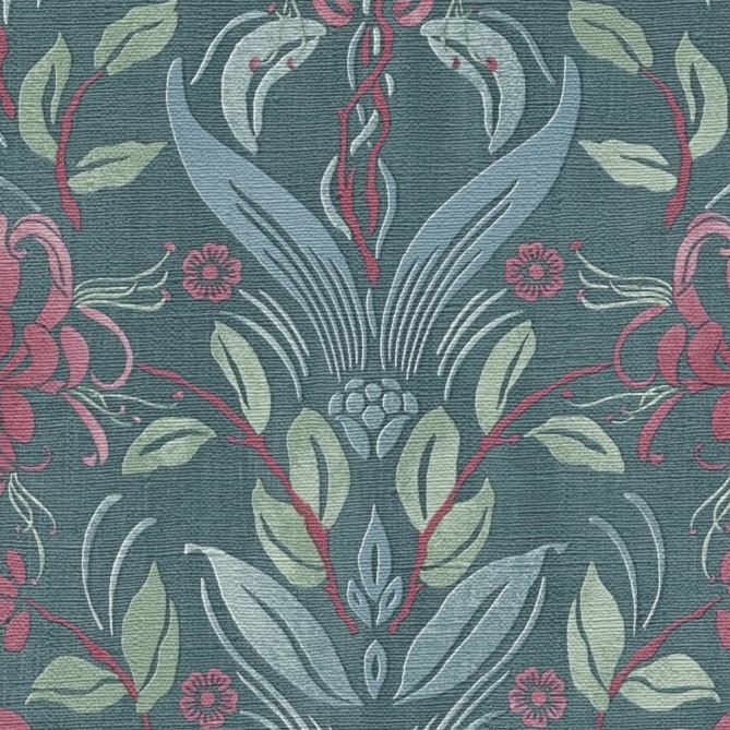 Papel Pintado Floral - CHATAS 04 | MURAKE - 878509