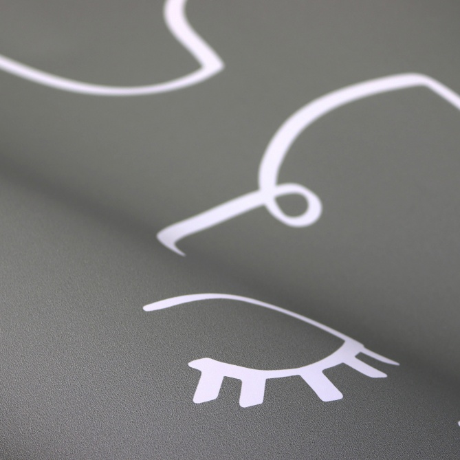 Papel Pintado Bocetos caras - FUULA 02 | MURAKE - 85377