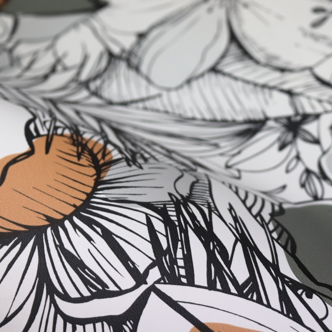 Papel Pintado Flores - DARARA 02 | MURAKE - 85417