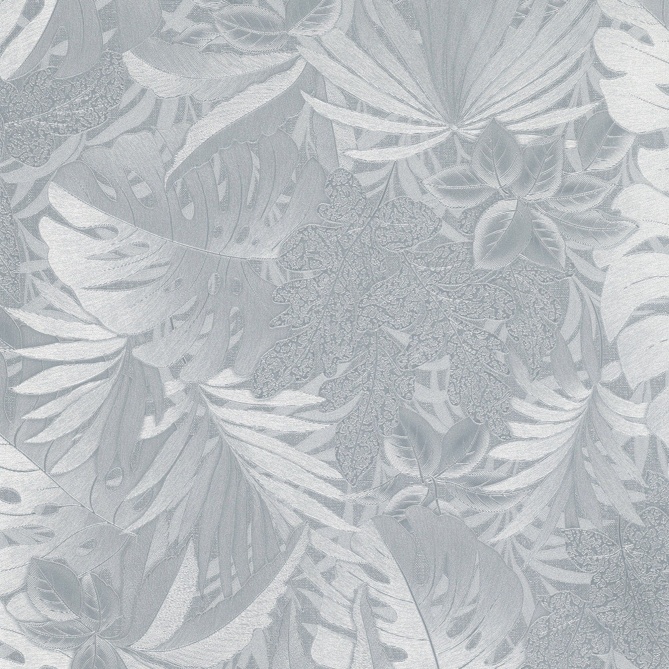 Papel Pintado Hojas grandes metalizadas - SAFAGA 01 | MURAKE - 992231