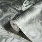 Papel Pintado Hojas grandes metalizadas - SAFAGA 02 | MURAKE - 992232