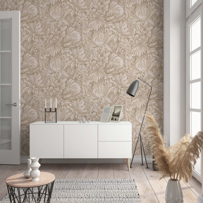 Papel Pintado Hojas grandes - SUHAG 04 | MURAKE - 992244