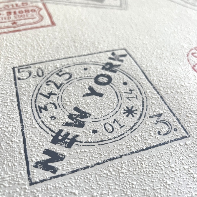 Papel Pintado Sellos - RUTANA  | MURAKE - 7014-76