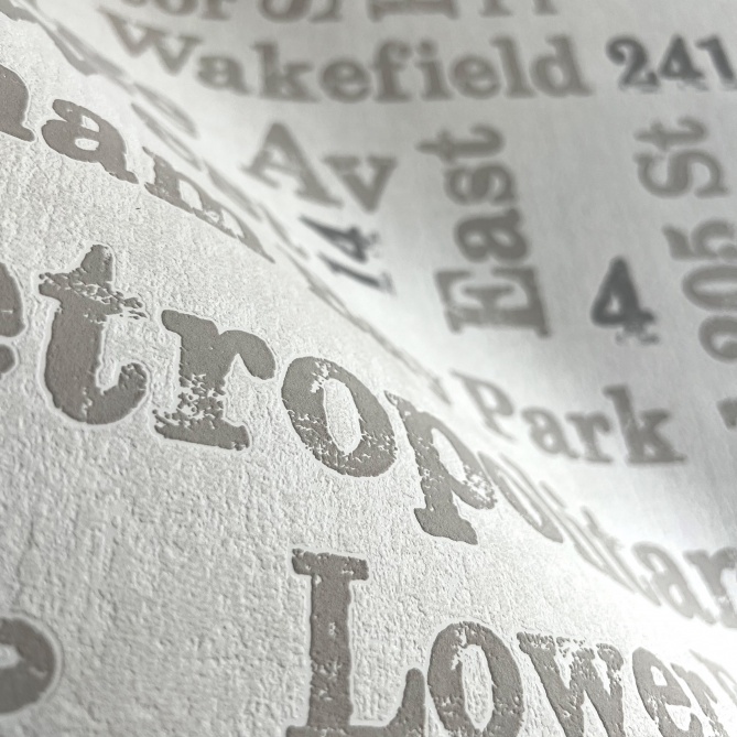 Papel Pintado Nombre Calles - CALLES 02 | MURAKE - 176889