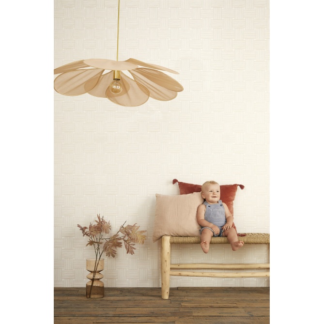 Papel Pintado Líneas entrelazadas - SUAKIN 01 | MURAKE - 7015-21