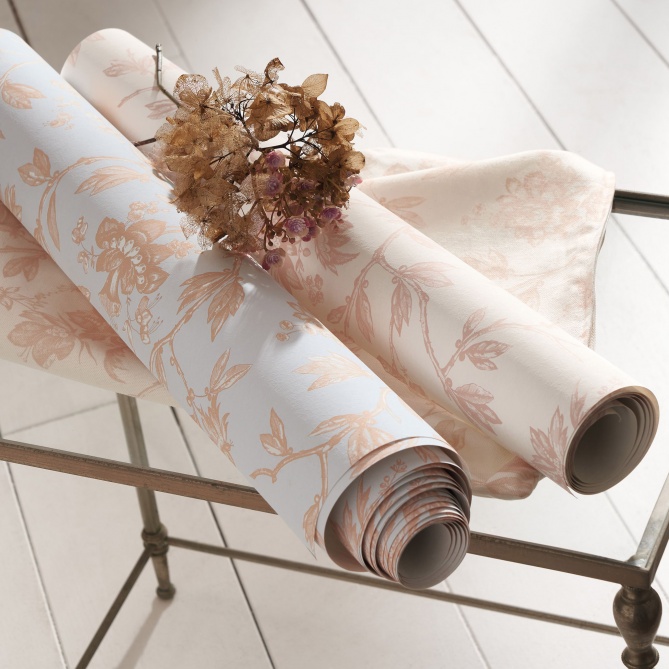 Papel Pintado Flores románticas - ANGLET 02 | MURAKE - 85977